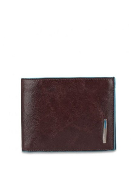 Piquadro Blue Square men's wallet mahogany PU257B2R / MO