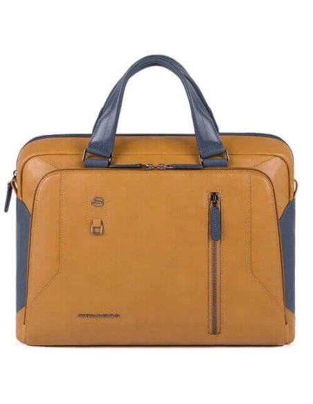 Piquadro Hakone Aktentasche Leder und Blau CA3335S104 / CUBL
