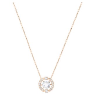 Swarovski Sparkling Dance rosè women's necklace - 5272364