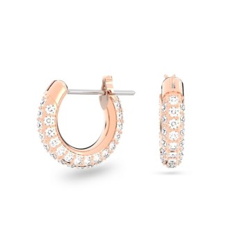 Ohrringe mit Swarovski-Steinen in Rosé-Kreis - 5446008