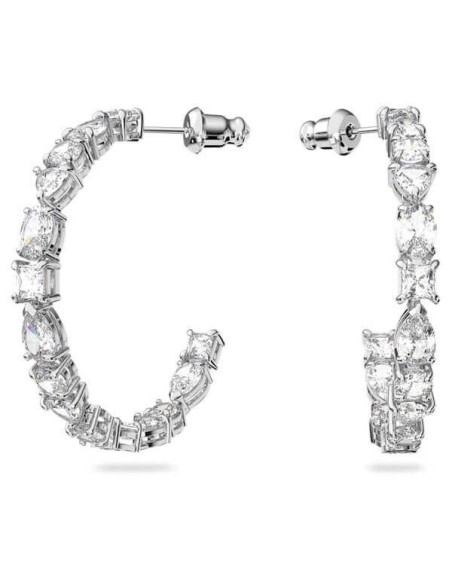 Tennis Deluxe Swarovski hoop earrings - 5562128