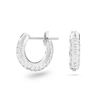 Orecchini cerchio Swarovski Stone bianco - 5446004