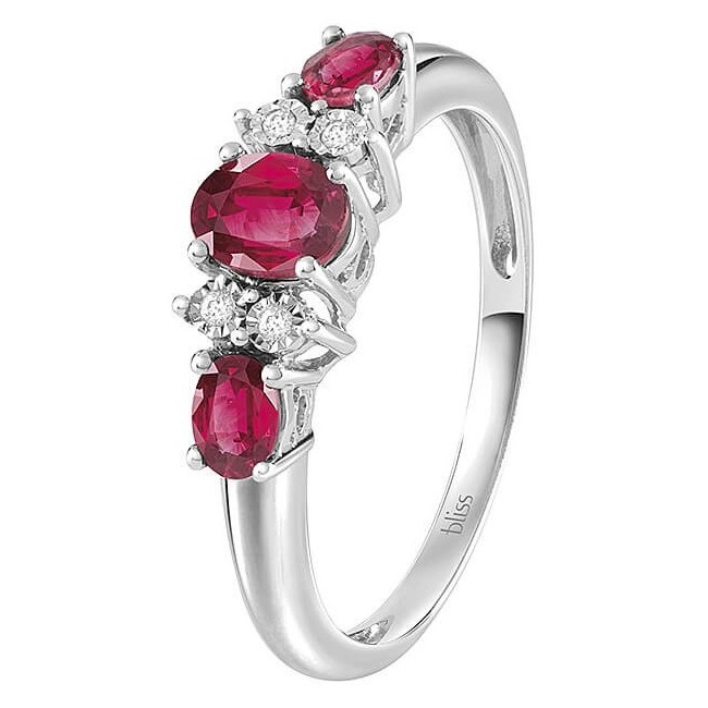 Trilogy Bliss Rugiada ring with Diamonds and Rubies 20091472