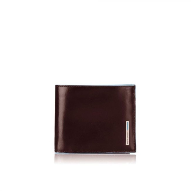 Portafoglio Piquadro Blu Square mogano PU1241B2/MO