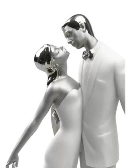 Lladrò sculpture Happy Anniversary couple - 01007045