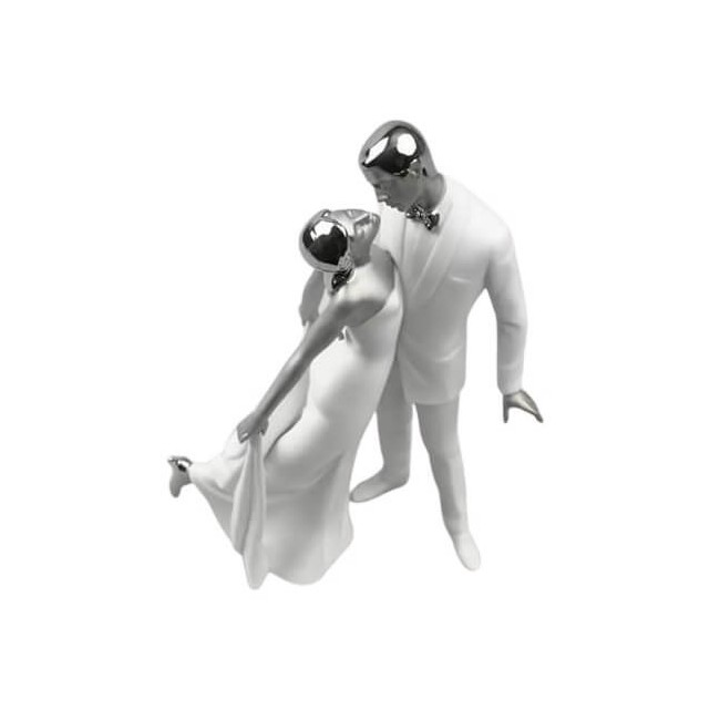 Lladrò sculpture Happy Anniversary couple - 01007045