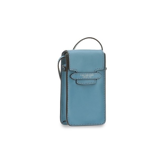 The Bridge woman bag Lucrezia line light blue 04192201