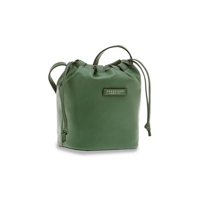 The Bridge Damen Bucket Bag Aurora Line Salbei 04340201