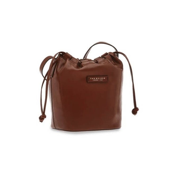 Bucket woman The Bridge Aurora line leather 04340201