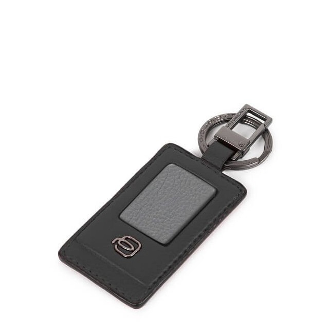 Portachiavi Piquadro Akron pelle nero - PC5119AO/N