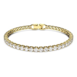 Bracciale Tennis Swarovski Deluxe dorato - 5511544