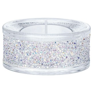 Silver Swarovski Shimmer candle holder - 5428722