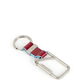 Portachiavi Piquadro Blu Square rosso - PC5599B2/R