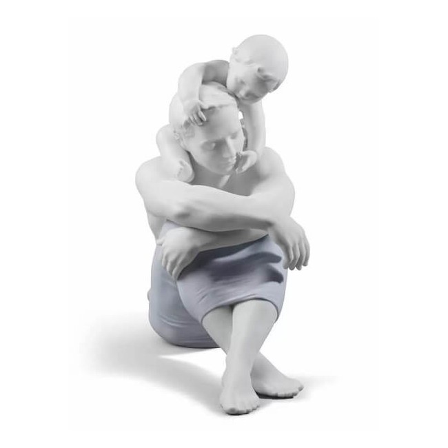 Scultura Lladrò Ti voglio bene Papà - 01008783