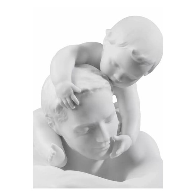 Scultura Lladrò Ti voglio bene Papà - 01008783