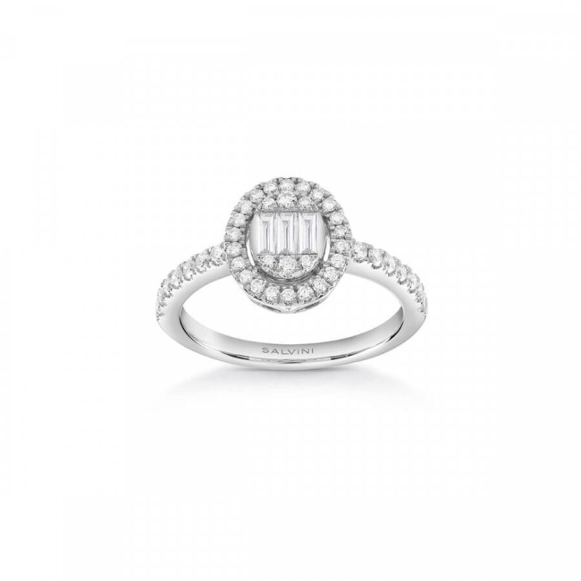 Salvini Magia solitaire ring with diamonds 20089266