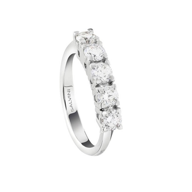 Salvini Veretta ring beat with diamonds 20086631