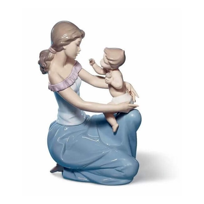 Scultura Lladrò Madre Uno per te e uno per me - 01006705