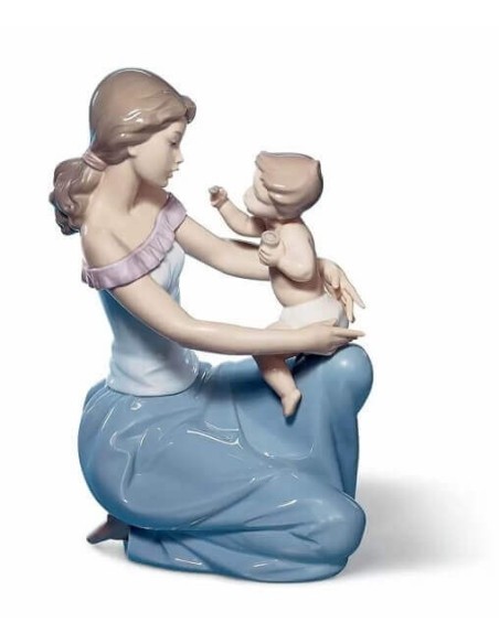 Scultura Lladrò Madre Uno per te e uno per me - 01006705