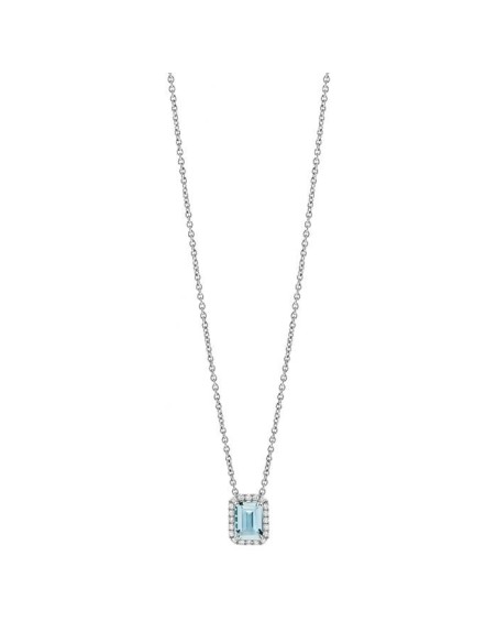 Salvini Sorrento necklace with aquamarine and diamonds 20086527