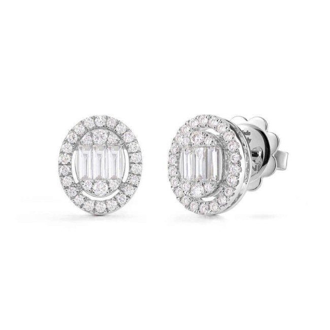 Salvini Magic lobe earrings with brilliant 20089275