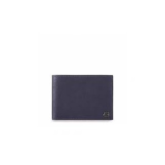 Piquadro Black Square Geldbörse ozeanblau PU257B3R / BLU4