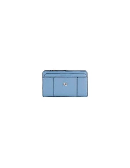 Piquadro Woman's wallet Circle light blue PD1353W92R / AV2