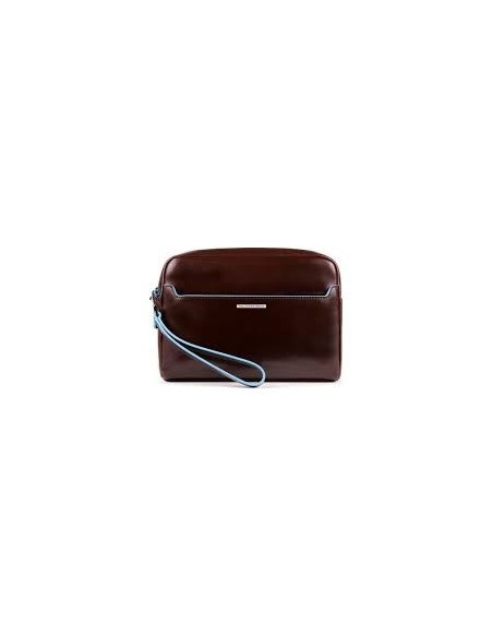 Piquadro Stationery wrist clutch in mahogany leather AC5592B2 / MO