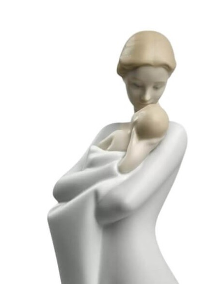 Scultura Lladrò Abbraccio Materno - 01018218