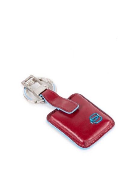 Piquadro Connequ Blue Square Schlüsselanhänger rot AC3954B2 / R