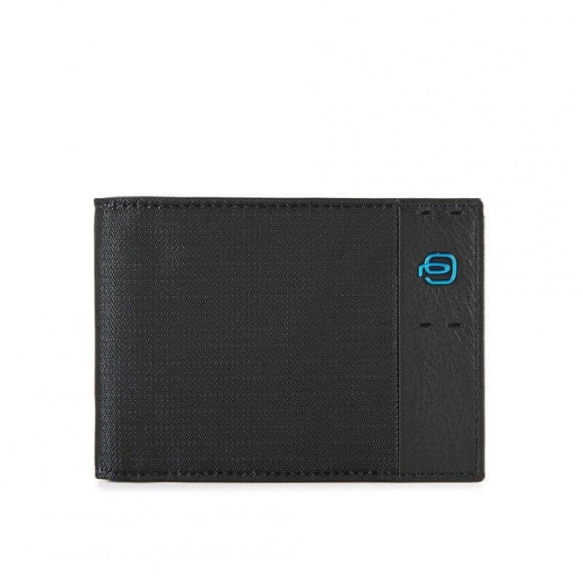 Piquadro Pulse16 black men's wallet - PU257P16 / CHEVN