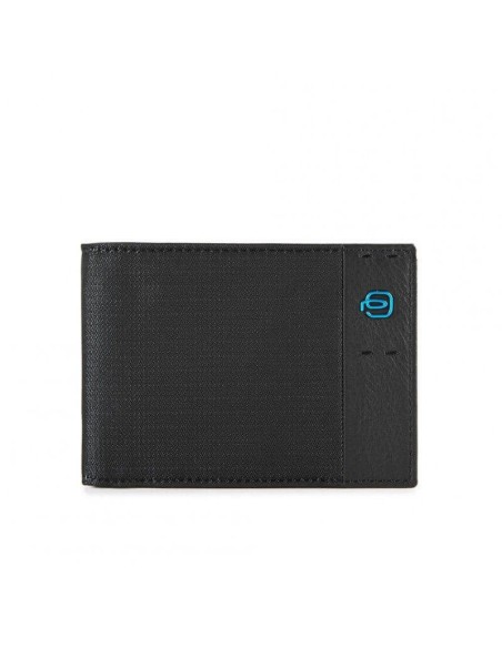 Piquadro Pulse16 black men's wallet - PU257P16 / CHEVN
