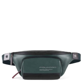 Piquadro Gürteltasche Mann Down Town grün - CA4450DT / VE