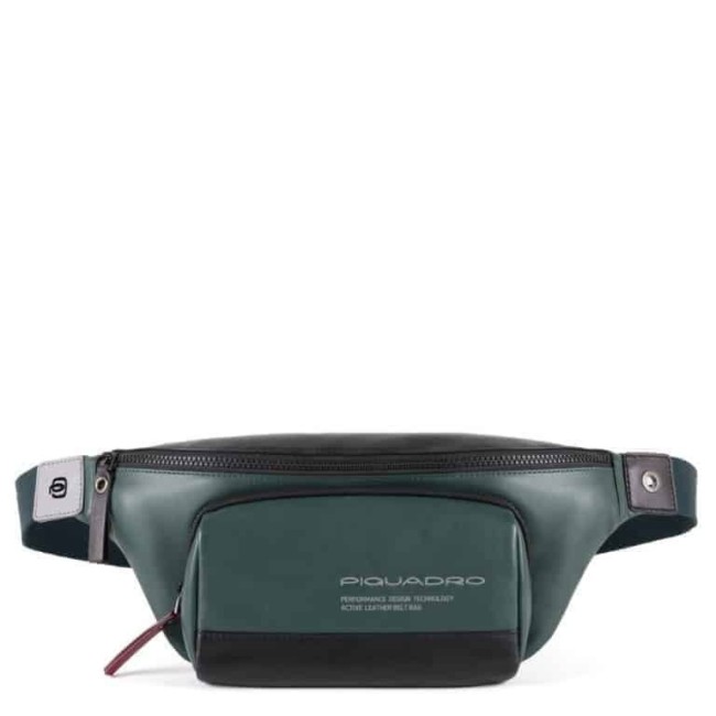 Piquadro Gürteltasche Mann Down Town grün - CA4450DT / VE