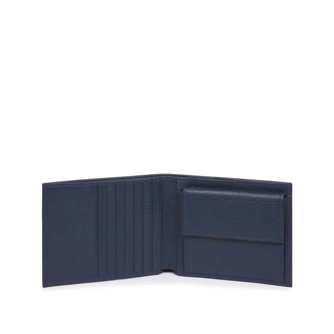 Piquadro Herren Geldbörse Modus blaues Leder - PU1239MO / BLU