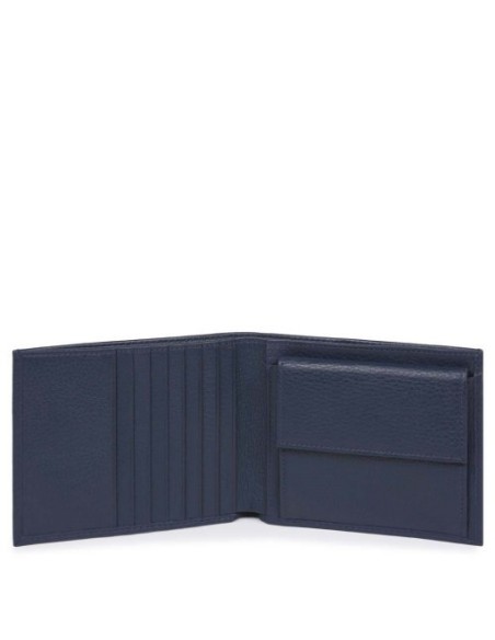 Piquadro man wallet Modus blue leather - PU1239MO / BLU