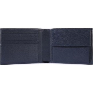Piquadro Herren Geldbörse Modus blaues Leder - PU257MO / BLU 2