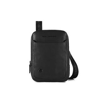 Borsello Piquadro Black Square a tarcolla nero - CA3084B3/N