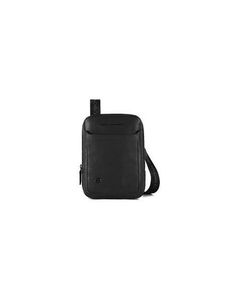 Borsello Piquadro Black Square a tarcolla nero - CA3084B3/N