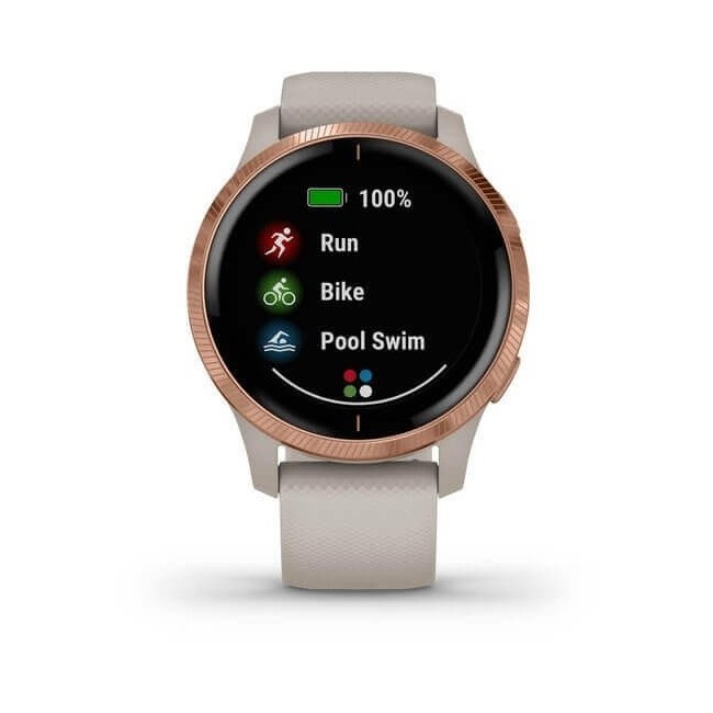Garmin Venu Light Sand Roségold 0100217322