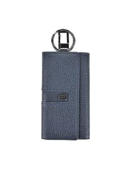 Piquadro Isi keyring with blue carabiner - PC1397S86 / BLU