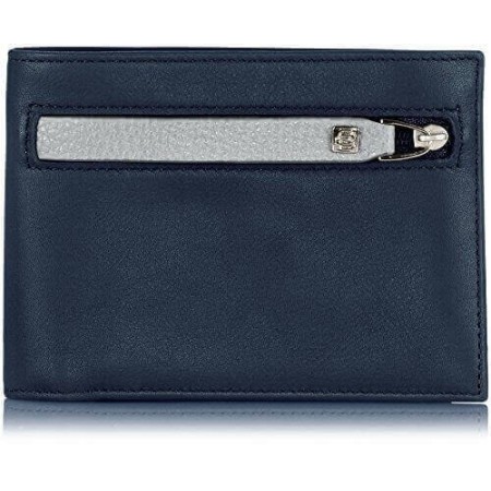 Men’s leather wallet Piquadro Blue - PU257SO3/BLU