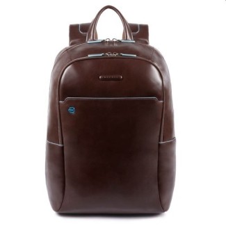 Piquadro Blue Square mahogany leather backpack CA4762B2 / MO