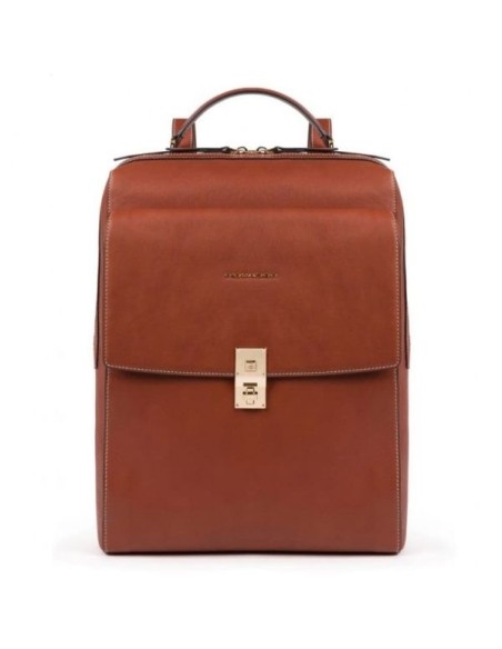 Zaino donna porta computer Piquadro Dafne cuoio - CA5277DF/CU