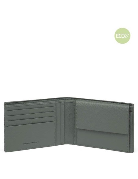 Piquadro Trakai Herren Geldbörse grün - PU257W109R / VE