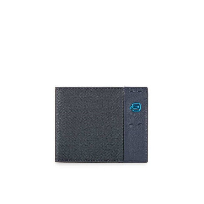 Piquadro Pulse16 blue men's wallet - PU3891P16 / CHEVBLU