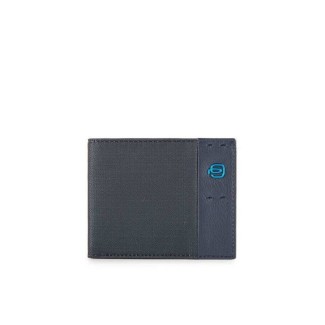 Portafoglio uomo Piquadro Pulse16 blu -  PU257P16/CHEVBLU