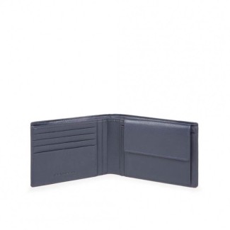 Portafoglio uomo Piquadro Pulse16 blu -  PU257P16/CHEVBLU 2