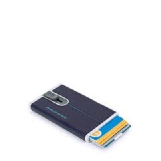 Compact wallet Piquadro Blue Square blue PP4825B2R / BLU