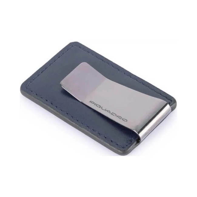 Piquadro Bold blaue Geldscheinklammer - PP4857BO / BLU